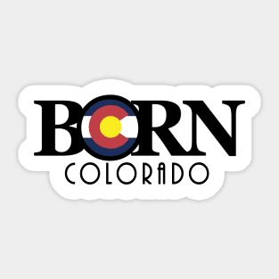 BORN Colorado Sticker